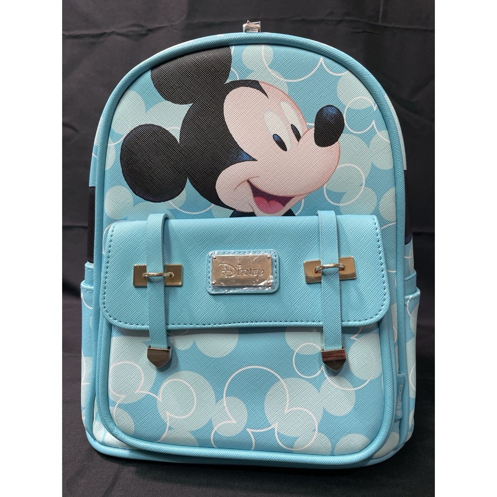 Disney WondaPOP - Disney Mini Backpack Mickey Mouse 11" Faux Leather Vegan Bag